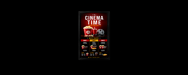 Digital Signage for Cinema